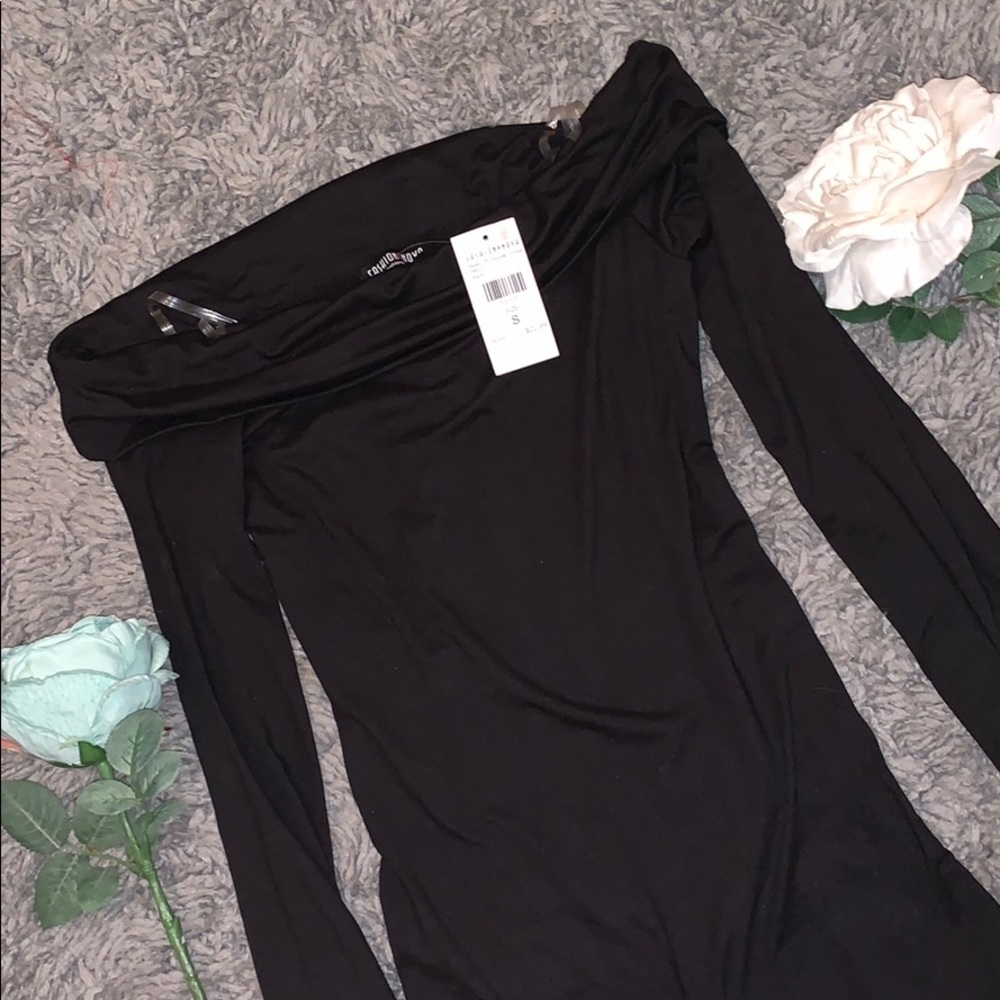 FashionNova Relax Off the Shoulder Jumpsuit 🗝